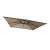 Vervangingsdoek in Taupe in Olefin voor Sun Garden - Easy Sun parasol 320 Vierkant