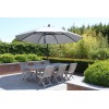 Vervangingsdoek in Licht Grijs in Olefin voor Sun Garden - Easy Sun parasol 375 XL