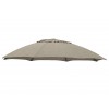 Vervangingsdoek in Taupe in Olefin voor Sun Garden - Easy Sun parasol 375 XL