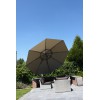 Vervangingsdoek in Taupe in Olefin voor Sun Garden - Easy Sun parasol 375 XL