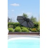 Olefin Titanium vervangingsdoek voor Easy Sun parasol 375